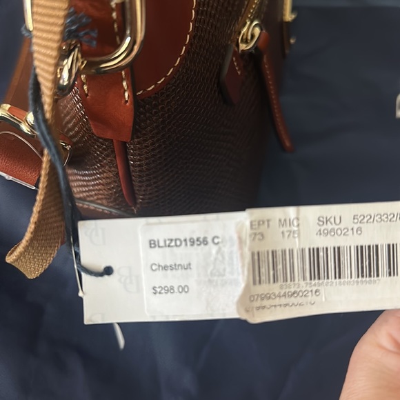 Dooney & Bourke Embossed Lizard Small Hobo - Picture 8 of 9